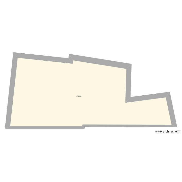 résidence principale. Plan de 1 pièce et 143 m2