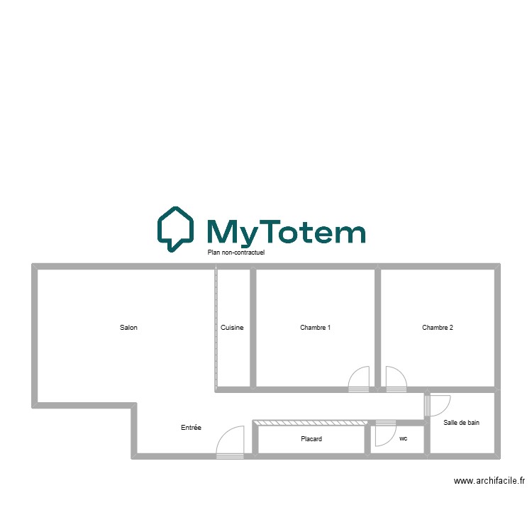 Plan MyTotem. Plan de 0 pièce et 0 m2