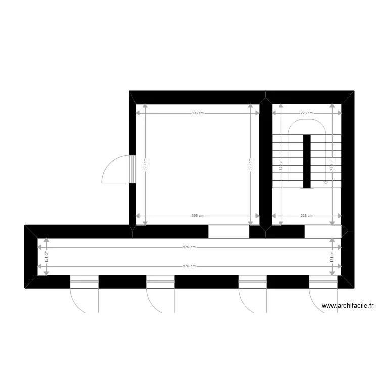 DTA BLV. Plan de 7  et 154 m²