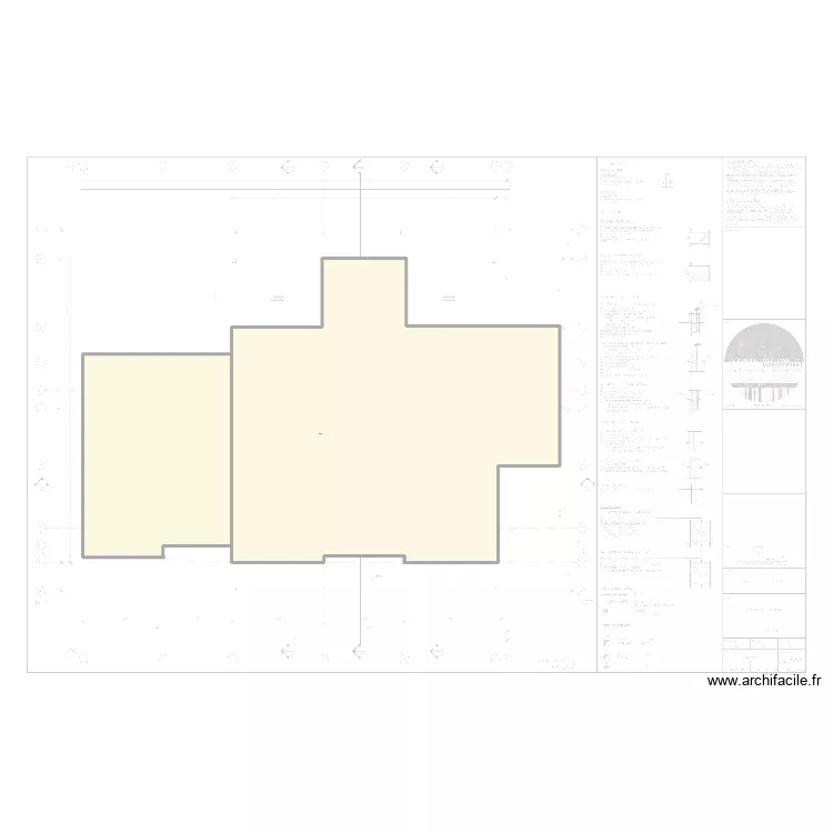 Plan vide ( archifacile ). Plan de 1 pièce et 5179 m²