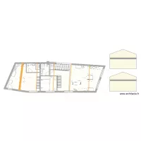 Murs Garage + &eacute;tage Projet esc int + mezzanine Trx