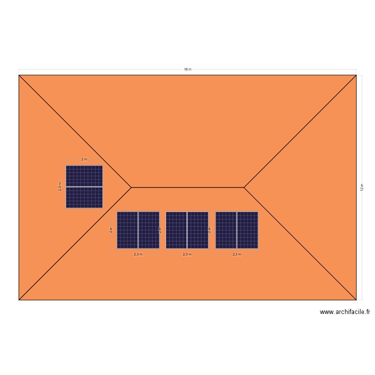 anchier. Plan de 0 pièce et 0 m2