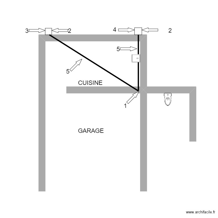 projet 1. Plan de 0 pièce et 0 m2