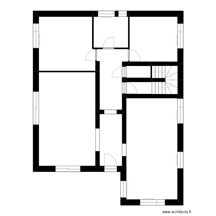 St paul. Plan de 8 pièces et 111 m2