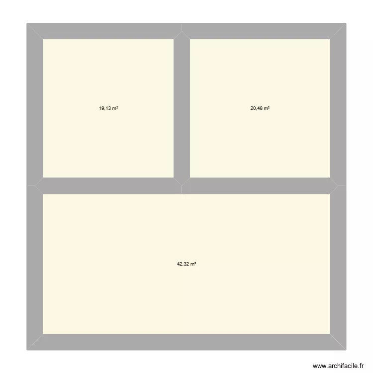 Maison La br&eacute;e rdc. Plan de 7  et 89 m²