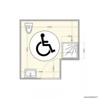 Aménagements espace sanitaire public