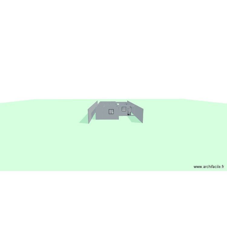 casaII. Plan de 11 pièces et 190 m2