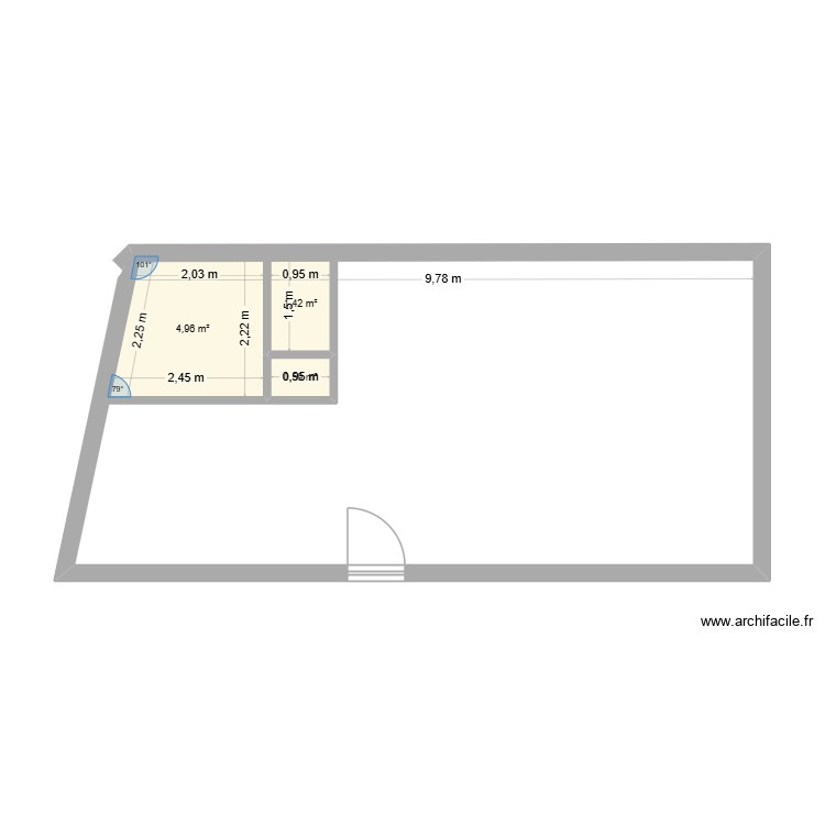 maison. Plan de 0 pièce et 0 m2