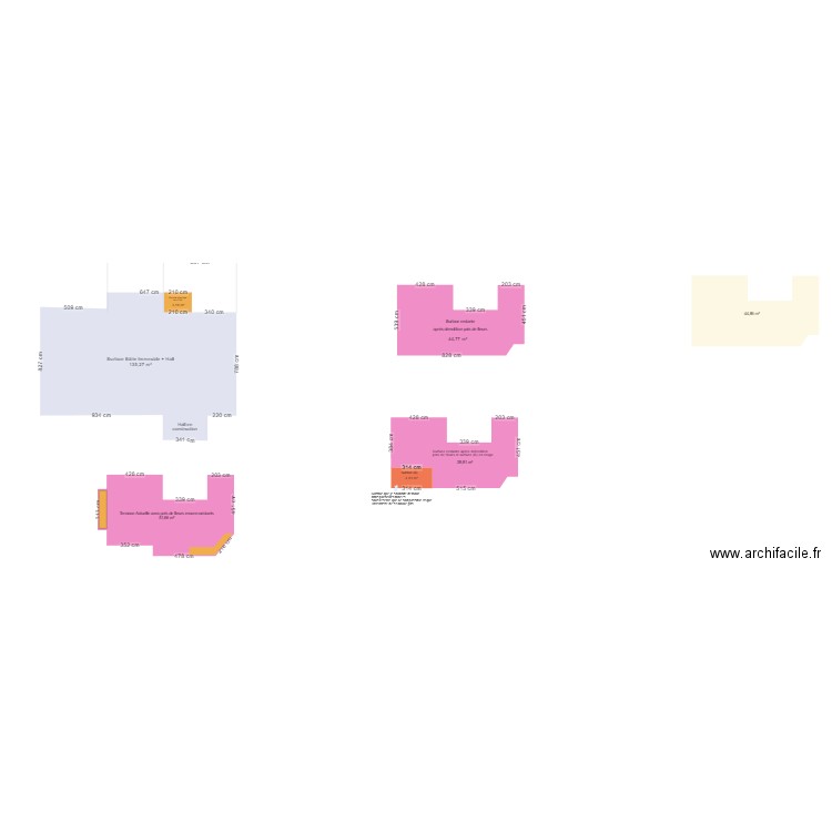 Emprises Sol SCI 126. Plan de 0 pièce et 0 m2