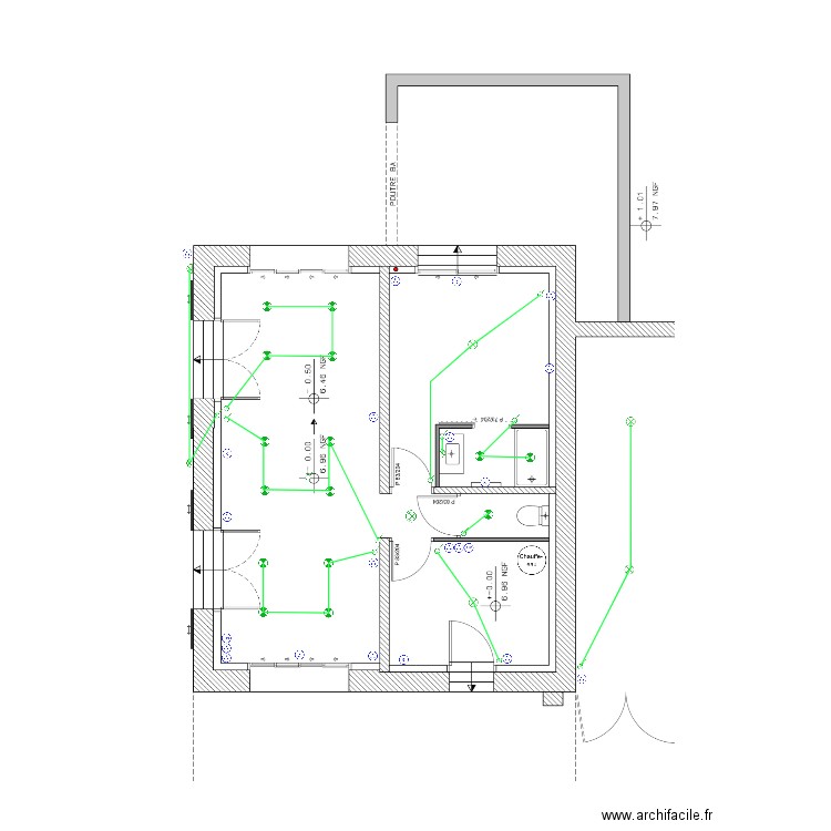 ROLLAND RDC. Plan de 0 pièce et 0 m2