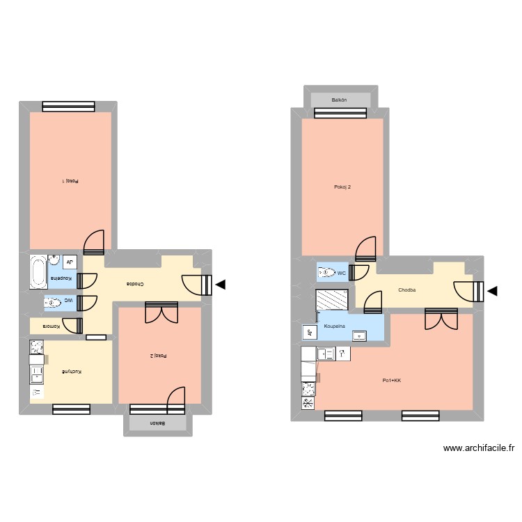 Dr.Mal&eacute;ho 2469 byt 6. Plan de 0 pièce et 0 m2