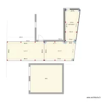 CAR PORT 1 - CAR PORT 2 - 3  Vue plan 600x300