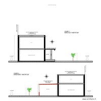 PLAN DE COUPE VERANDA AVANT TRAVAUX V2