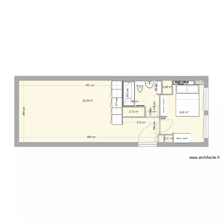 51 Cardinet plan v01. Plan de 51 Cardinet plan v01. Plan de