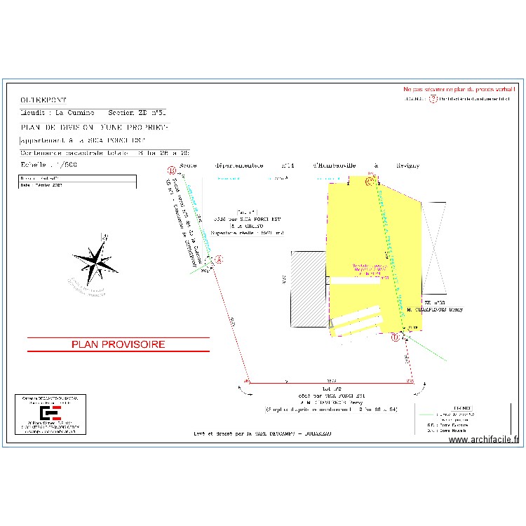 outrepont lavage. Plan de 0 pièce et 0 m2