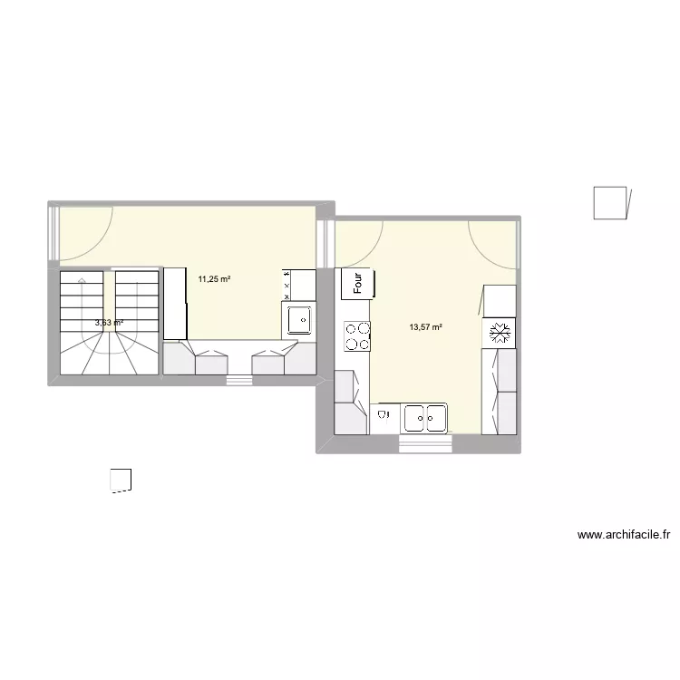 kitchen / entry. Plan de kitchen / entry. Plan de
