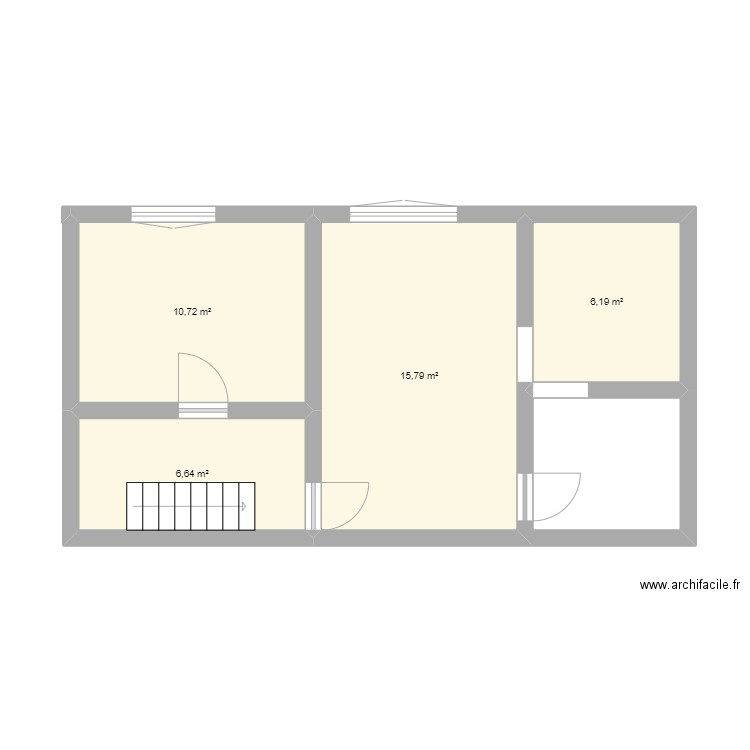  1 etage perray. Plan de 0 pièce et 0 m2