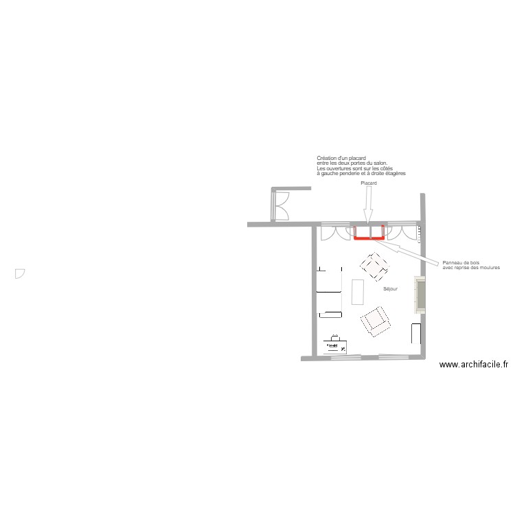 Plan Projet 33 Chomel. Plan de 0 pièce et 0 m2