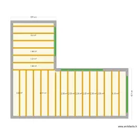 Module 50m&sup2; toiture structure