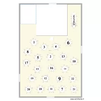 Plan de table wedding