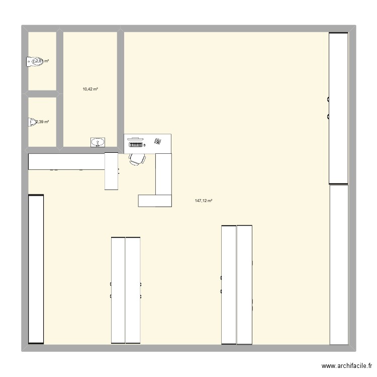 planmagasin 2. Plan de 4 pièces et 163 m2