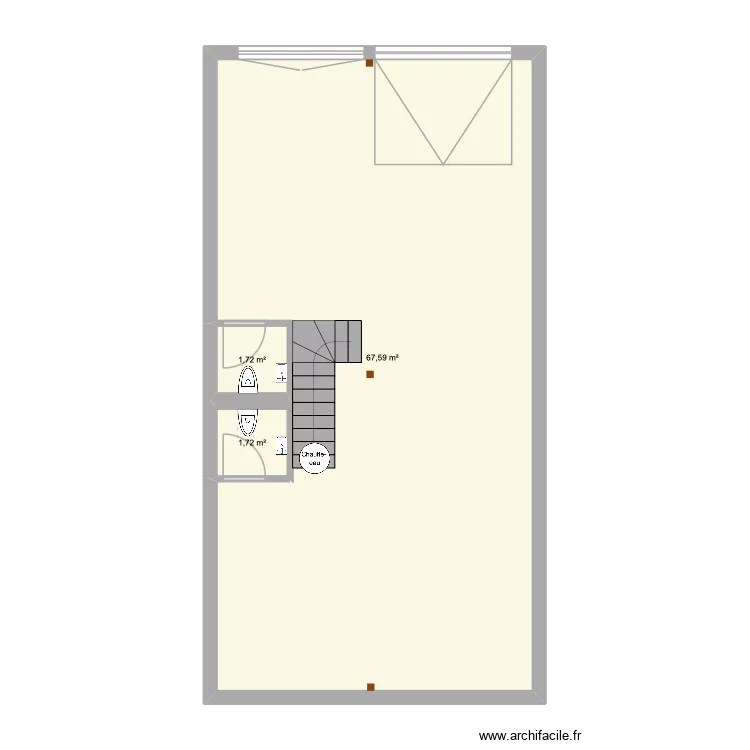 Local locatif Obernai. Plan de 7  et 141 m²