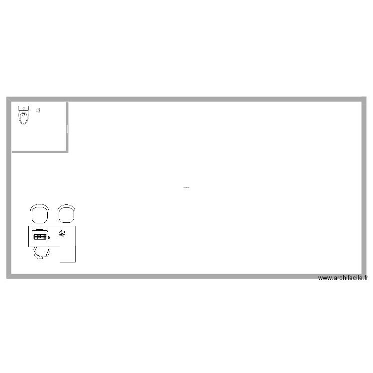 Entreprise KARA. Plan de 1 pièce et 770 m2