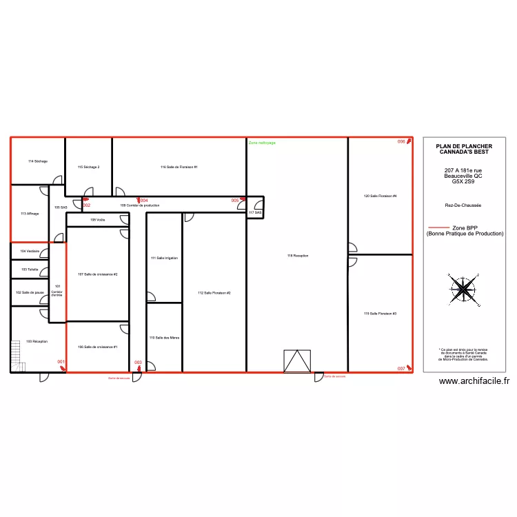 Indoor cameras Ground floor. Plan de Indoor cameras Ground floor. Plan de
