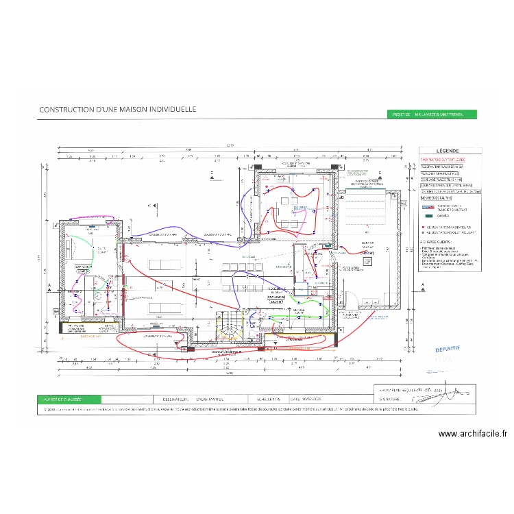 LANIECE TRHEN RDC. Plan de 0 pièce et 0 m2