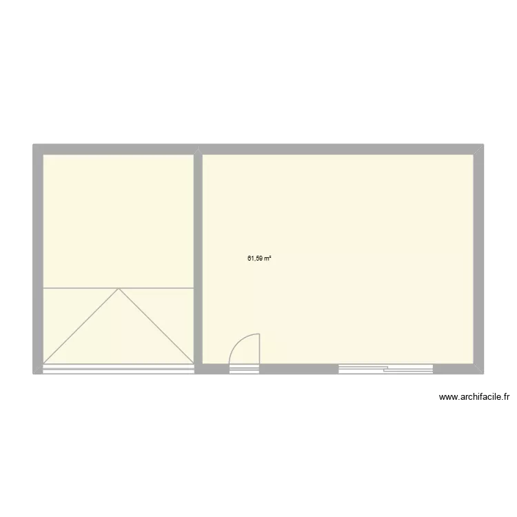 melinda. Plan de 1 Pièce et 62 m² melinda. Plan de 1 Pièce et 62 m²