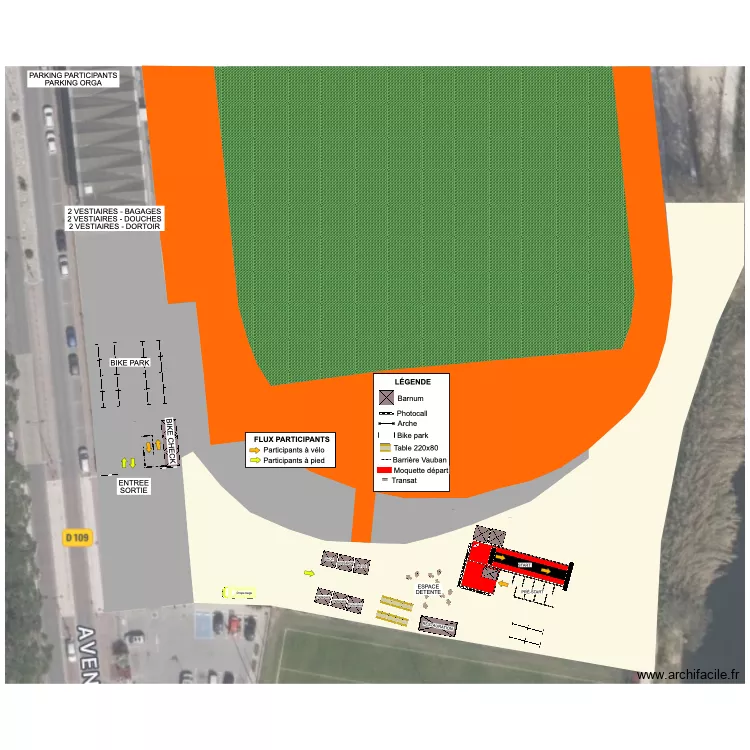 GRAAALPS26 - MANDELIEU. Plan de 
