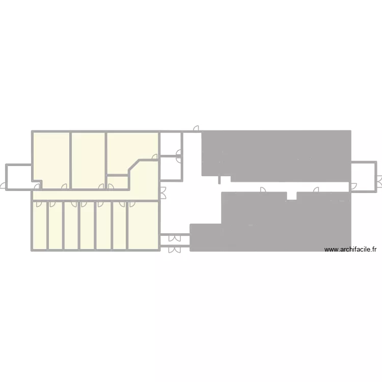 Centre de Loisirs - UDH. Plan de 29 et 889 m² Centre de Loisirs - UDH. Plan de 29 et 889 m²