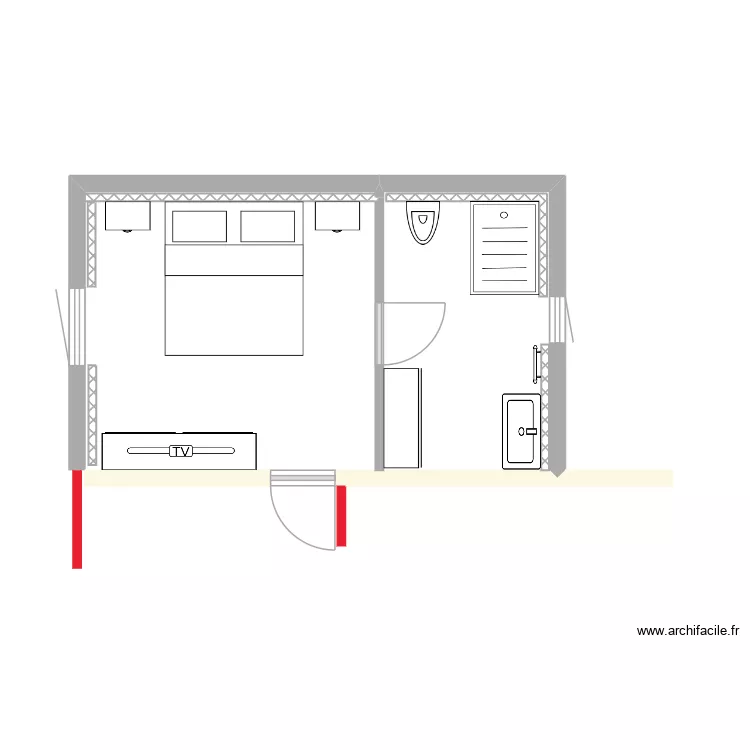 sdb extension 2. Plan de sdb extension 2. Plan de