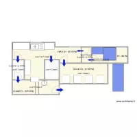 Salle Blanche Reprobiol Ouffet flux Pressions diff&eacute;rentielles sens aeraulique
