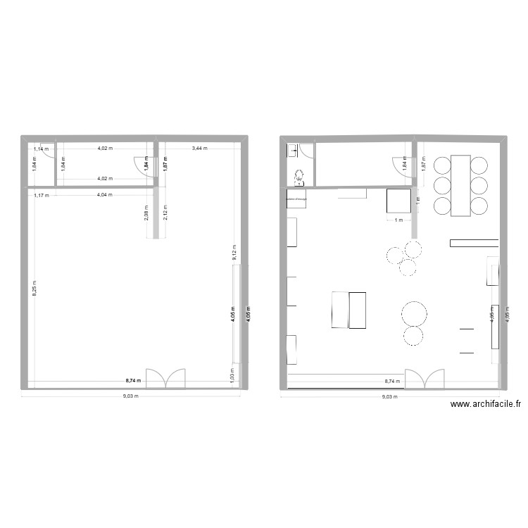 Le12Art. Plan de 6 pièces et 177 m2