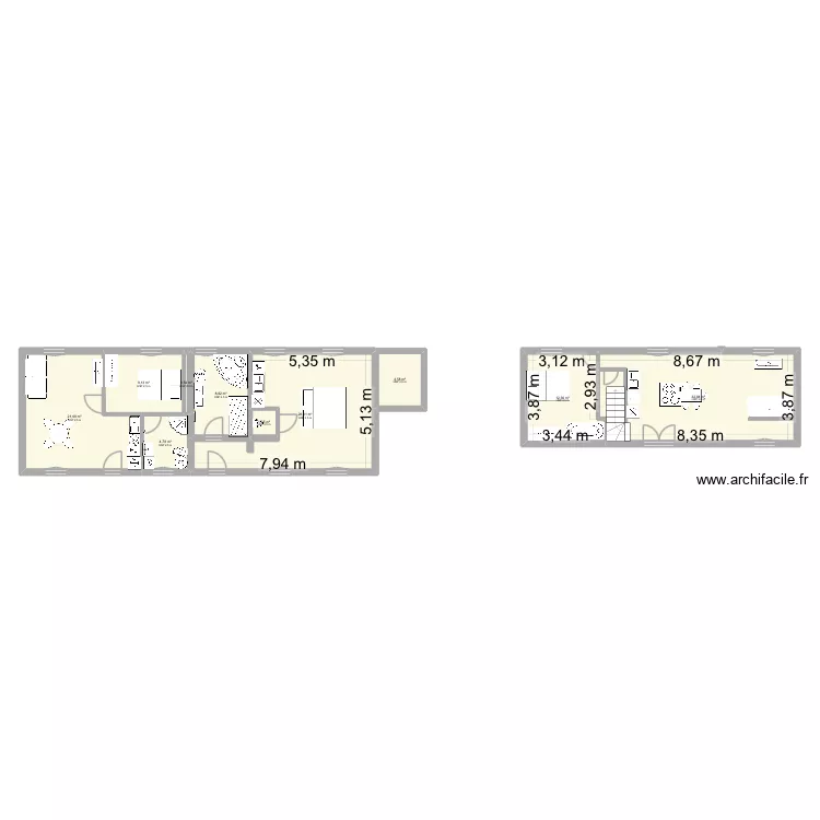 hanvoile octobre. Plan de 