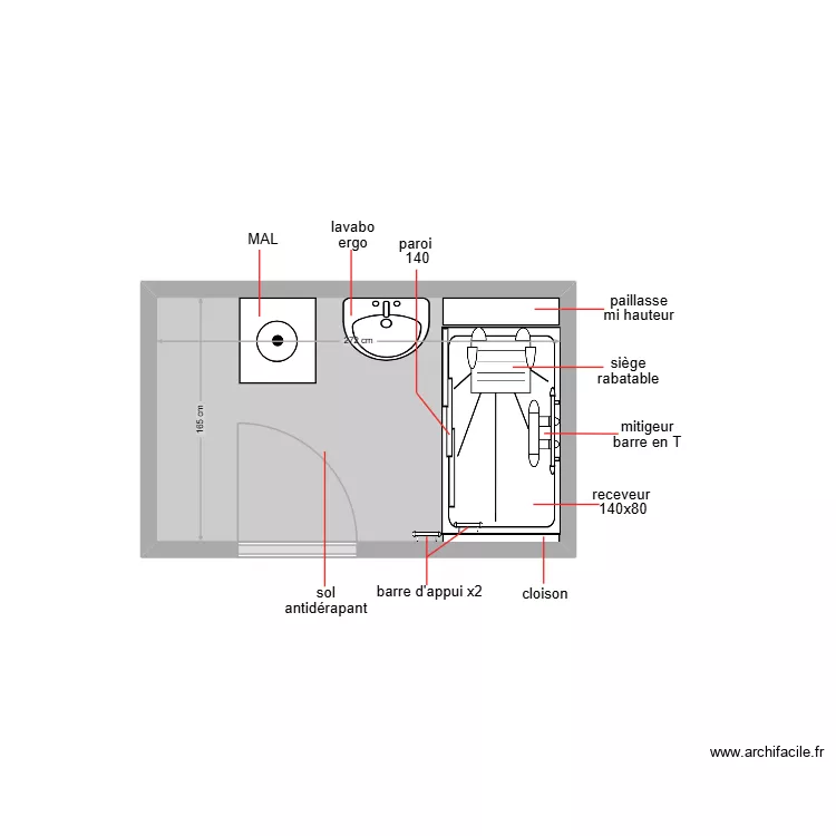 KERBOUA. Plan de KERBOUA. Plan de