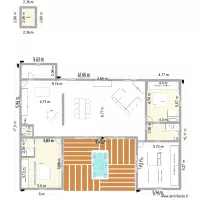 Maison en U, El Cachones
