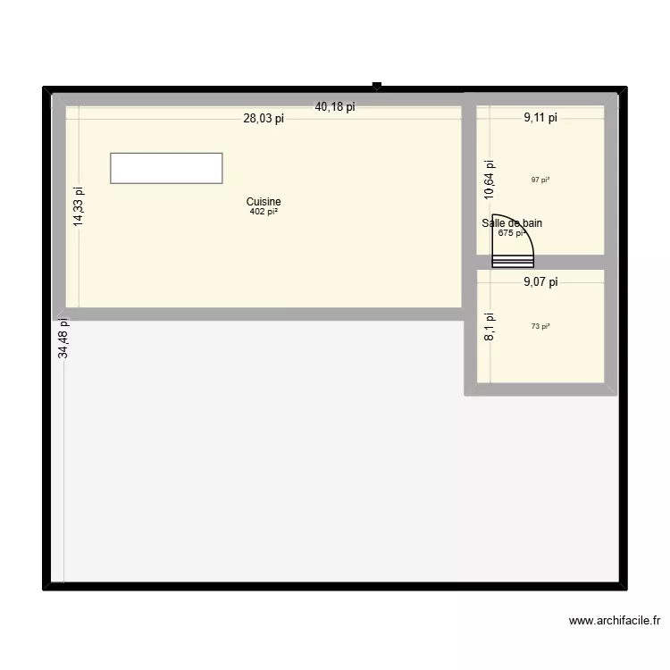maison1. Plan de 