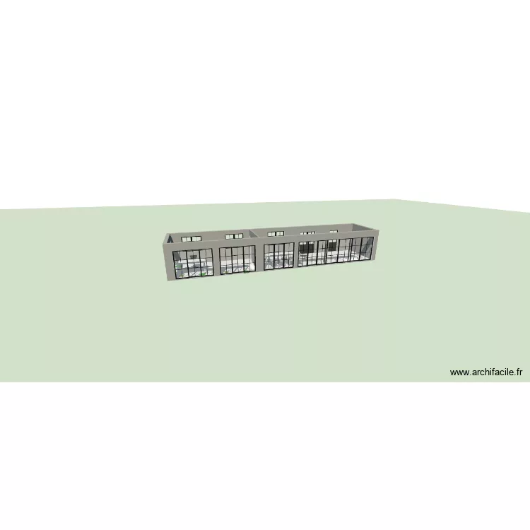 veranda. Plan de 2 et 47 m² veranda. Plan de 2 et 47 m²