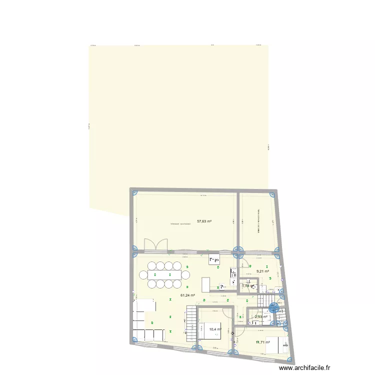 MAISON1. Plan de 