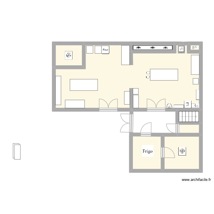 labo. Plan de 0 pièce et 0 m2