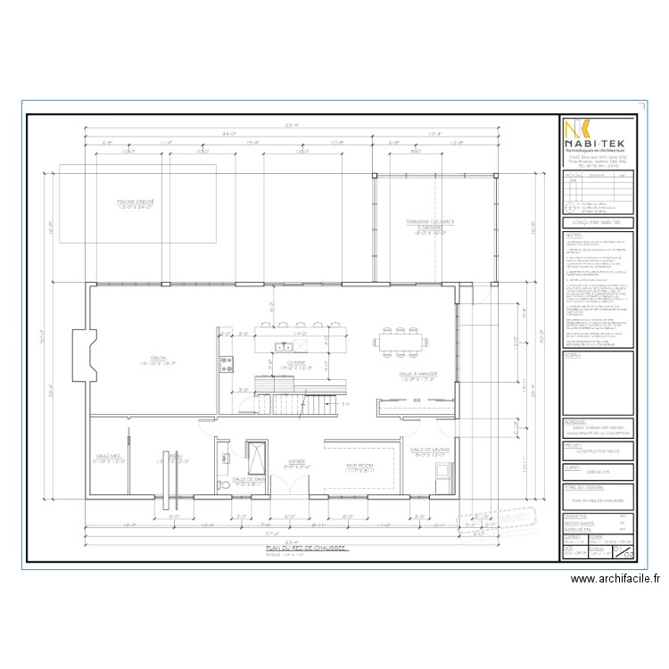 nabitek. Plan de 0 pièce et 0 m2