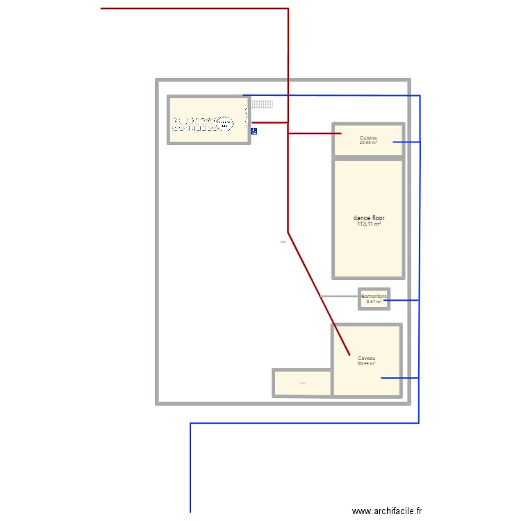 Plan sanitaire Giron Combremont-le-moyen. Plan de 7 pièces et 1423 m2