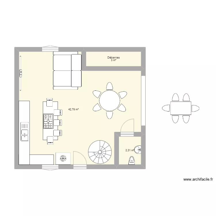 NOUVEAU PROJET RENO +1 n&deg;6. Plan de 