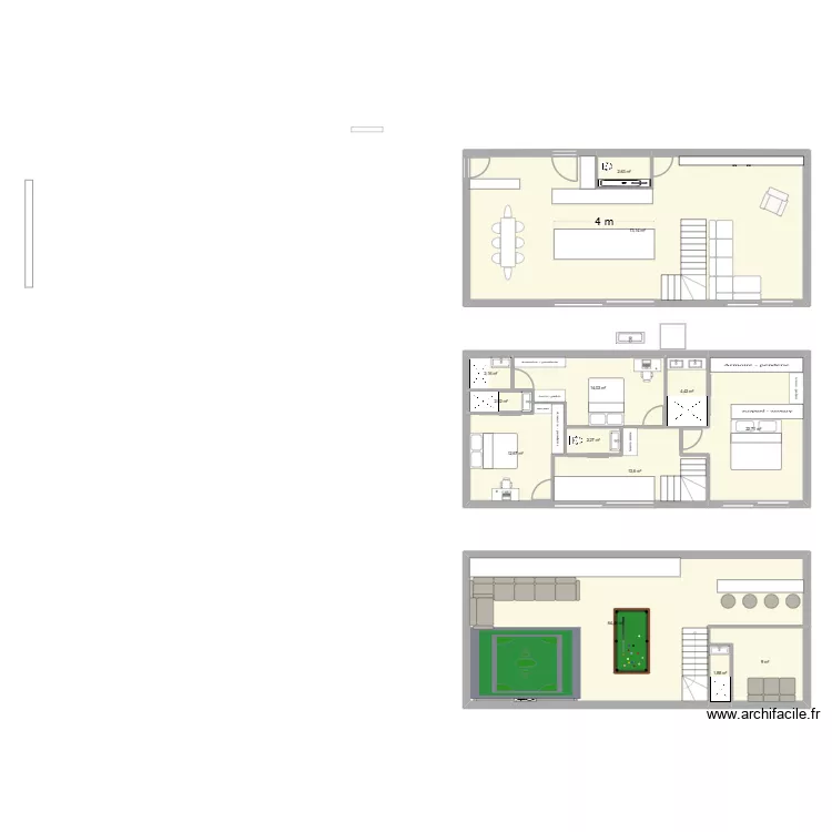 encore 1 autre. Plan de 13 et 225 m² encore 1 autre. Plan de 13 et 225 m²