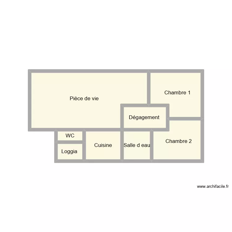 2512 ROSEC. Plan de 8 pièces et 15 m²