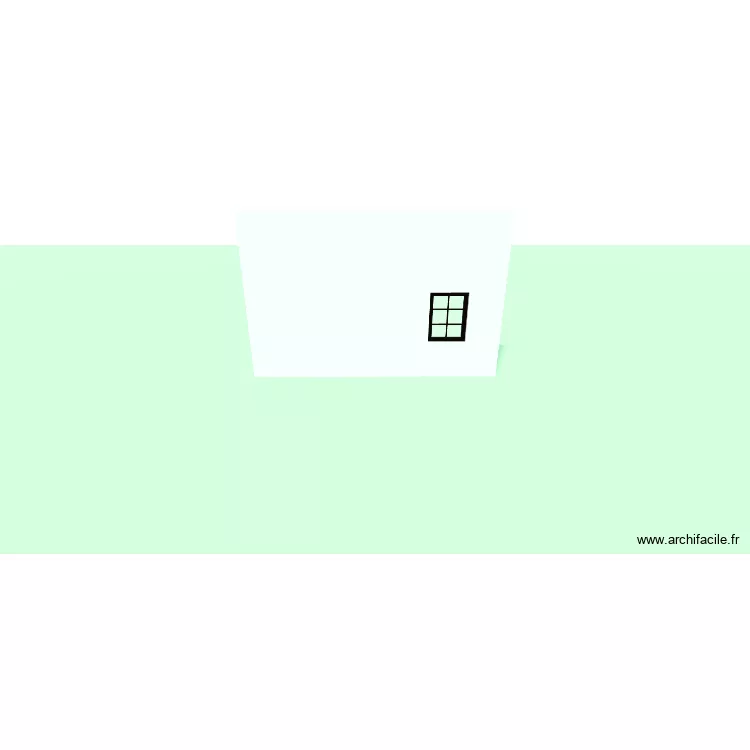 mur ouest. Plan de mur ouest. Plan de