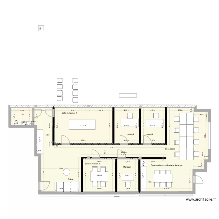LA DURANNE final dernier essai. Plan de 6 Pièces et 143 m² LA DURANNE final dernier essai. Plan de 6 Pièces et 143 m²