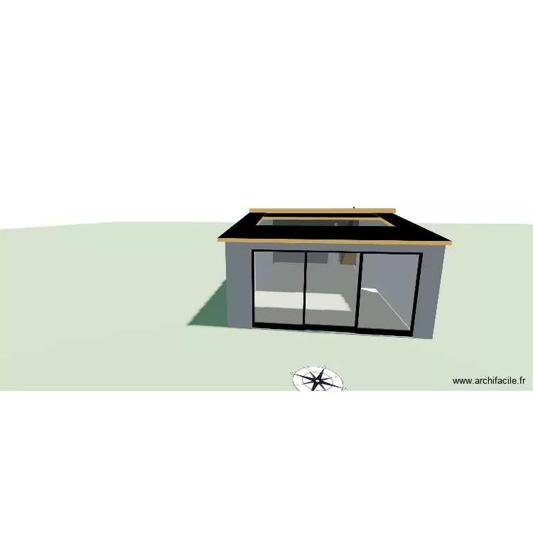 Projet 1. Plan de 3 et 70 m² Projet 1. Plan de 3 et 70 m²